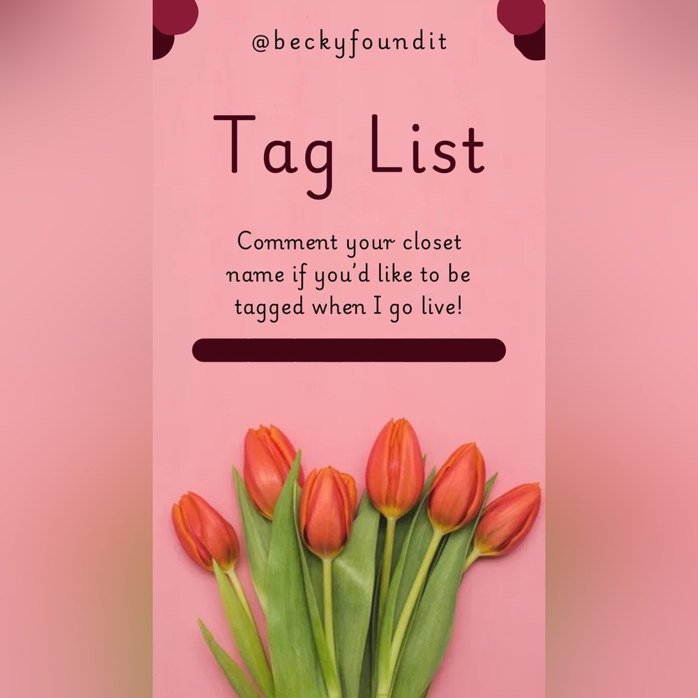 Tag List for @beckyfoundit